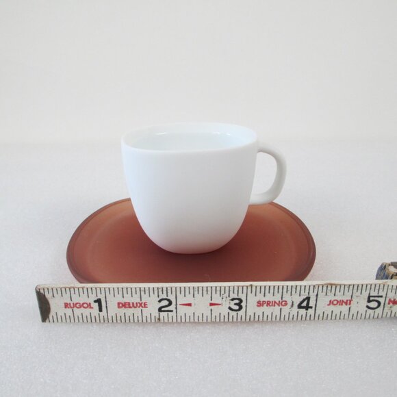 SET OF TWO NESPRESSO "LUME" EXPRESSO CUPS & SAUCERS - Picture 8 of 10